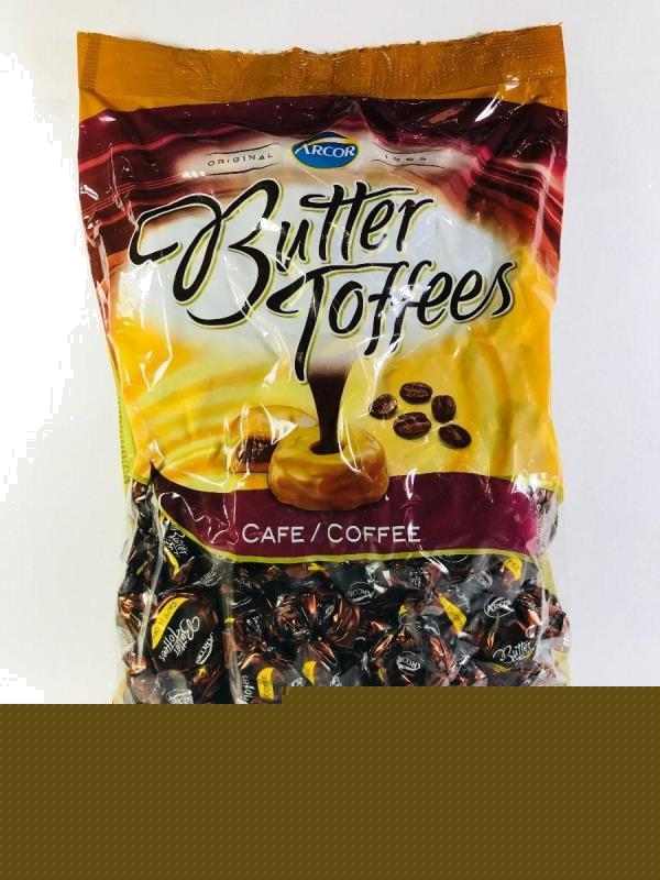 ARCOR BUTTER TOFFEES CARAMELO CAFE X 822G