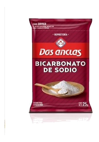 BICARBONATO DE SODIO DOS ANCLAS X 25G.