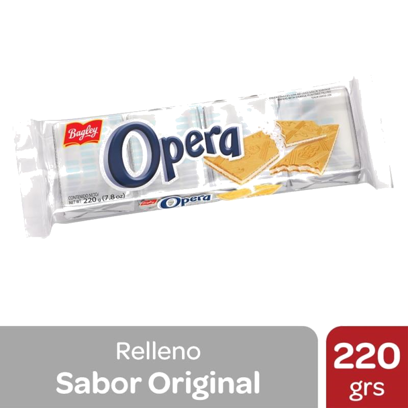 GALLETITAS BAGLEY OPERA X220 G X 14