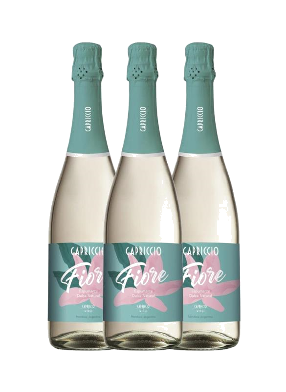 CAPRICCIO VINO ESPUMANTE BLANCO DULCE FIORE X750ML