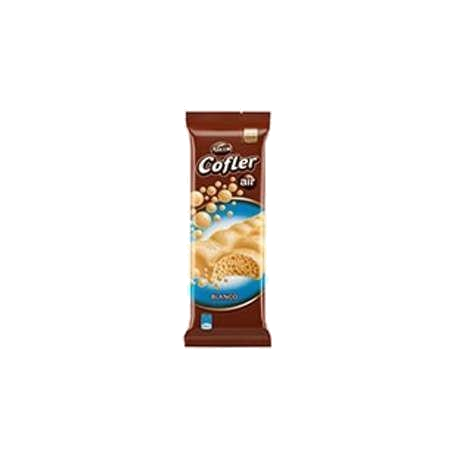 ARCOR COFLER CHOCOLATE AIREADO BLANCO X 100G