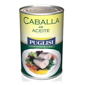 CABALLA EN ACEITE PUGLISI X 380 G.