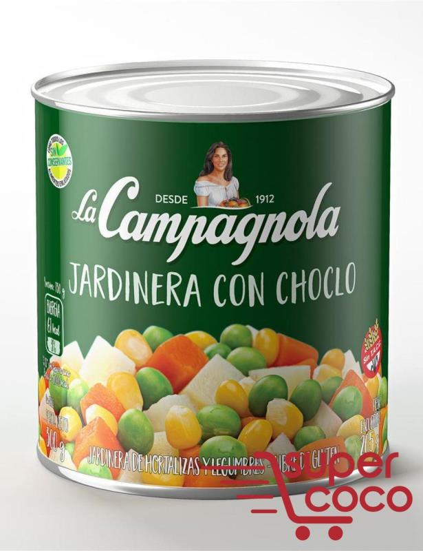 LA CAMPAGN.JARDINERA CON CHOCLO.300G