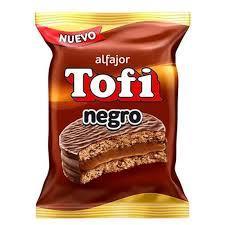 TOFI ALFAJOR SIMPLE NEGRO ARCOR X46GRS