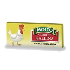 CALDO MOLTO GALLINA 12UN. X9.5G. (80)