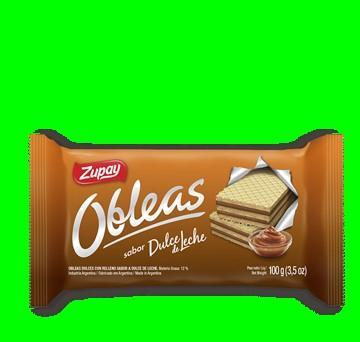 GALLETITA OBLEA ZUPAY DULCE DE LECHE 100 GR