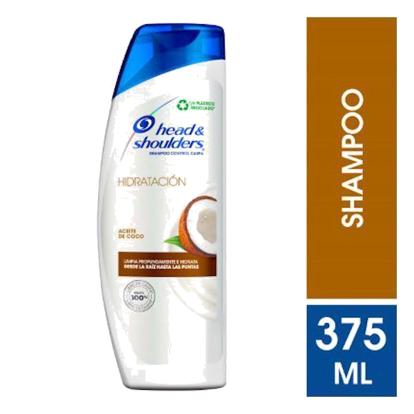 SHAMPOO HEAD SHOULDERS HIDRATACION 375 ML