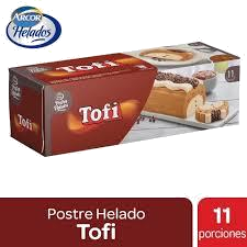 ARCOR TOFI POSTRE HELADO X6U X637GRS