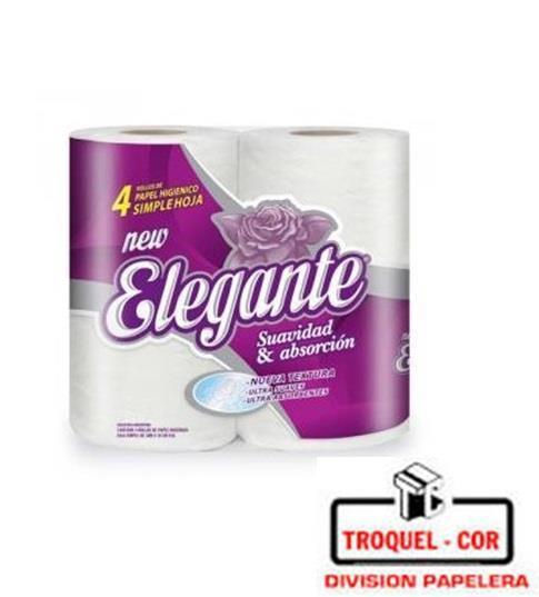 PAPEL HIGIENICO ELEGANT.30MX4