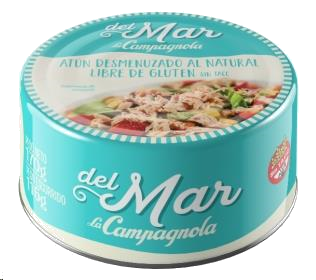 CAMPAGNOLA DEL MAR ATUN DESMENUZADO AL NATURAL X170GRS