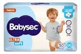 PAÑAL BABYSEC ULTRASEC XXG  50 UD.