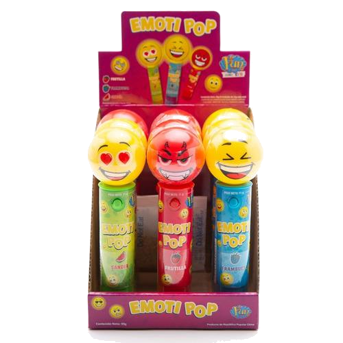 FUN EMOTI POP CHUPETIN LUCES X11GRS