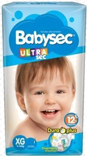 PAÑAL BABYSEC ULTRAPROTECT XG X 8UN