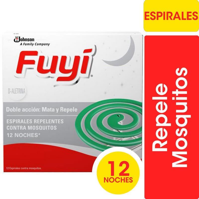 FUYI ESPIRALES  INSECTICIDA 12 NOCHE