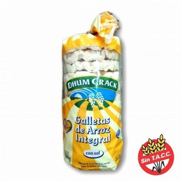 GALLETA DE ARROZ SALADA DHUM CRACK X 100G