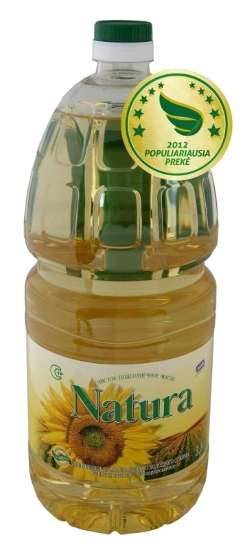 NATURA ACEITE PURO DE GIRASOL X 3 L 