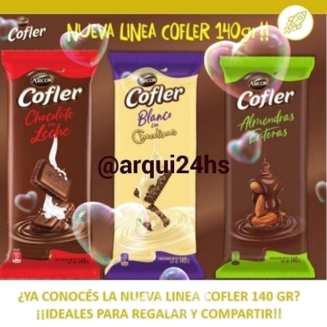 CHOCOLATE COFLER LECHE Y ALMENDRAS X140G