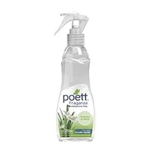POETT FRAGANZA AROMATIZANTE DE TELAS FRESCURA ROCIO SPRAY X 250 ML