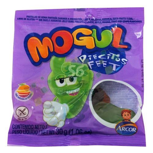 ARCOR MOGUL 25%FRUTAS PIECITOS X 30G