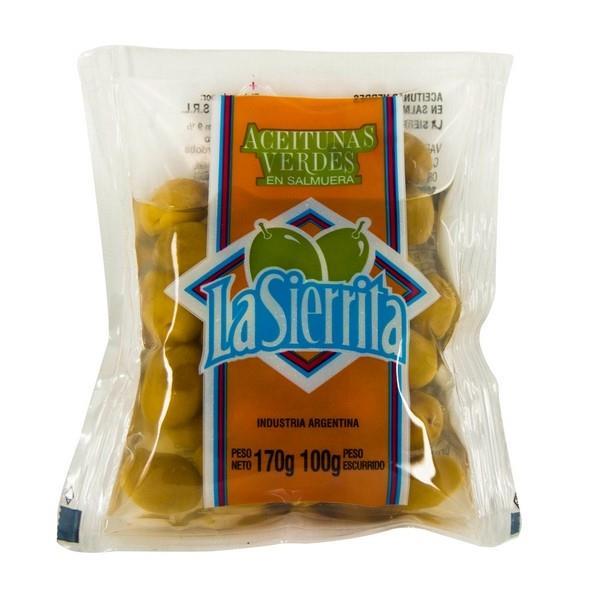 LA SIERRITA ACEITUNA VERDES 170G