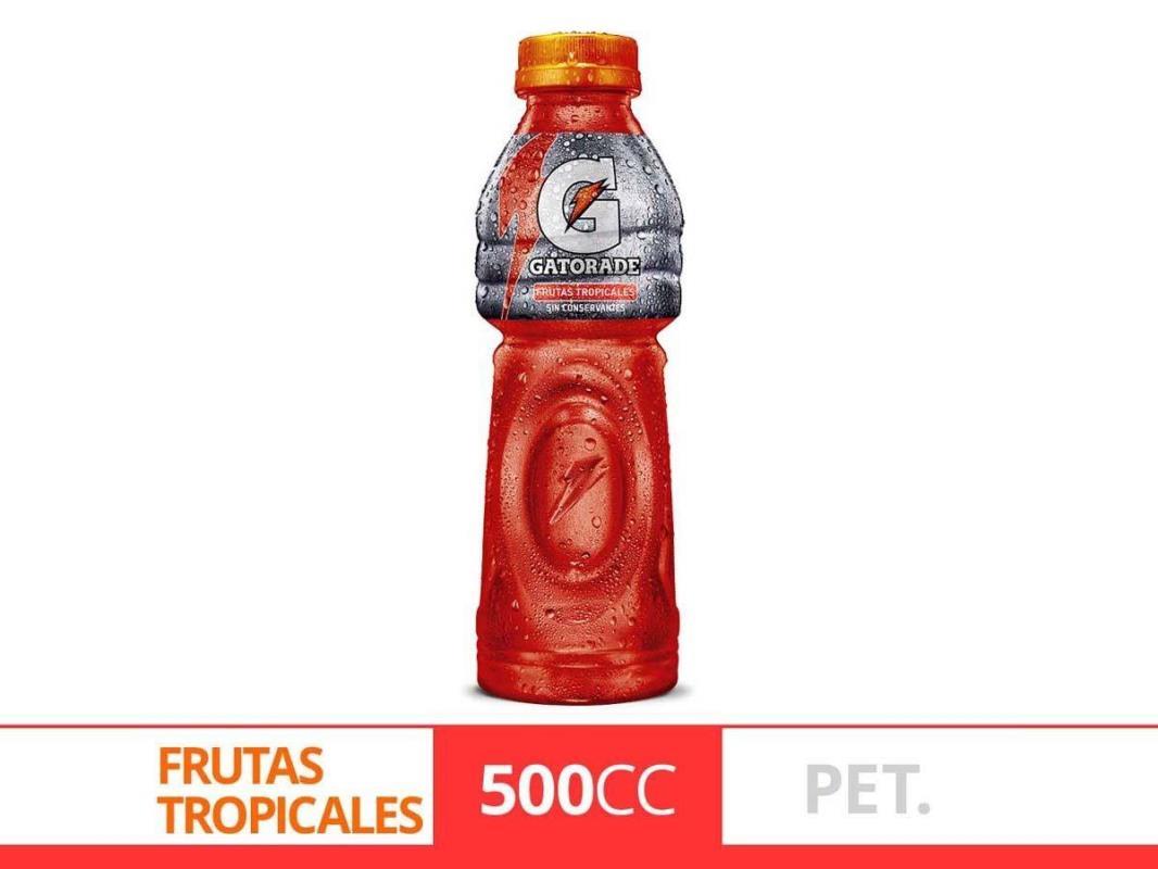 GATORADE X 500 ML. FRUTAS TROPICALES