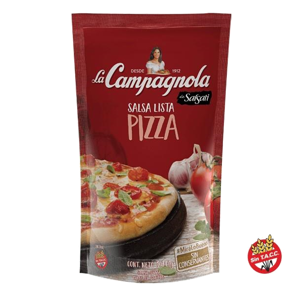 LA CAMPAGN.SALSA LISTA PIZZA 430G