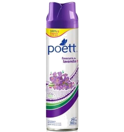 POETT DESODORANTE AMBIENTE FRESC/LAVANDA X360ML