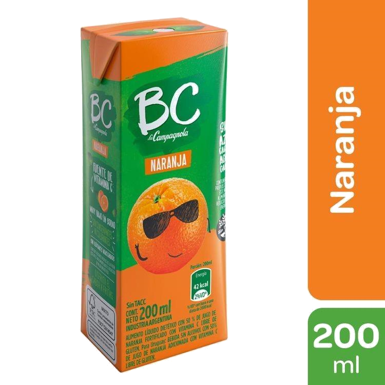 LA CAMPAGNOLA BC JUGO NARANJA X 200 ML