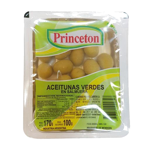 ACEIT VERD BANDEJA PRINCETON 170/100G
