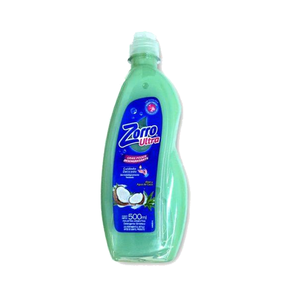 ZORRO DETERGENTE ULTRA ALOE Y COCO X300ML