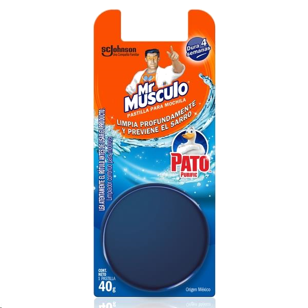 MR MUSCULO PATO BLOQUE MOCHILA IN TANK X40GRS 524