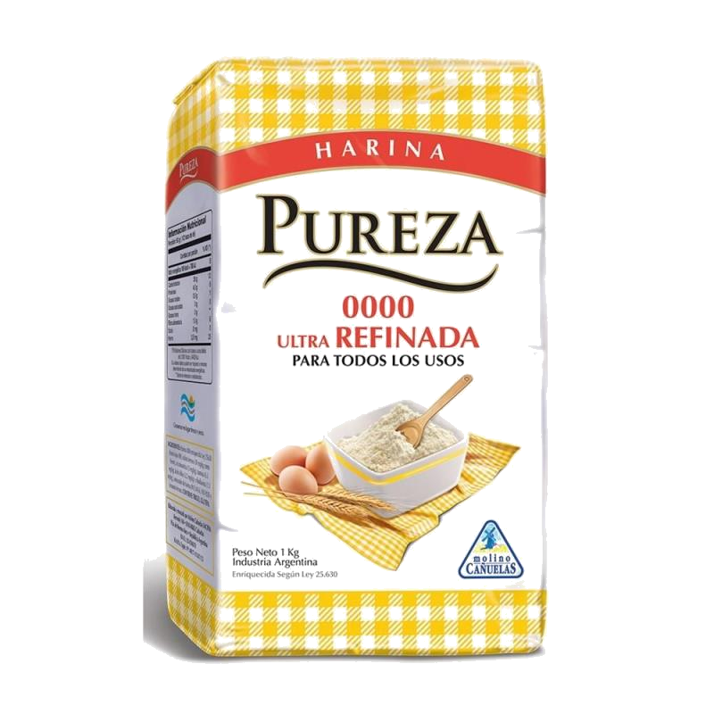 PUREZA HARINA 0000 ULTRA REFINADA X 1K