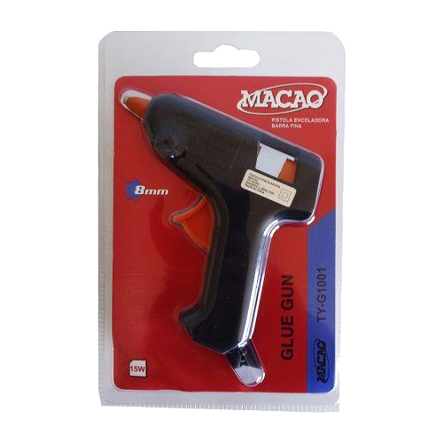 PISTOLA DE SILICONA MACAO 8MM 15W TY-G1001
