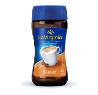 CAFE INSTANTANEO SUAVE ESPUMA LA VIRGINIA 50G