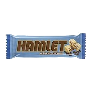 HAMLET CHOCOLATE BLANCO Y COOKIES X 48G