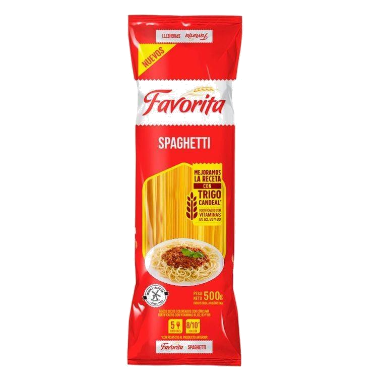FID. FAVORITA SPAGHETTI PLUS X500G. (20)
