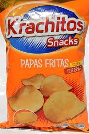KRACHITO SNACKS PAPAS FRITAS CHEDDAR X 55