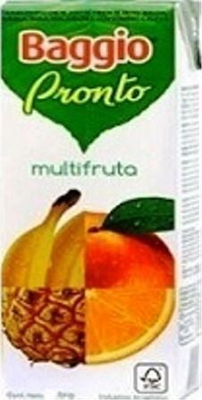 JUGO BAGGIO PRONTO MULTIFRUTA X200ML