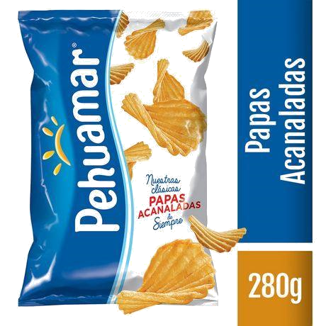 PEHUAMAR PAPAS FRITAS ACANALADAS X250GRS