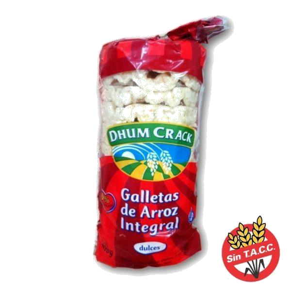 GALLET.DE ARROZ DULCE DHUM CRACK 100G.