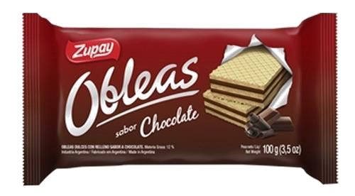 ZUPAY OBLEAS CHOCOLATE X50GRS