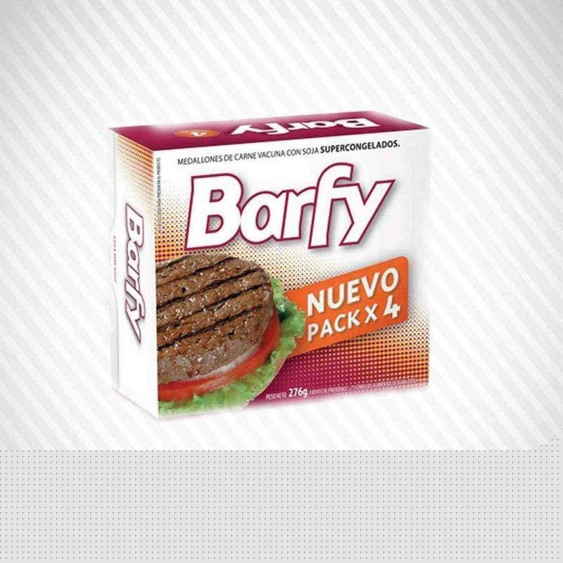 HAMBURGUESA C/SOJA BARFY FLOW X 2+2