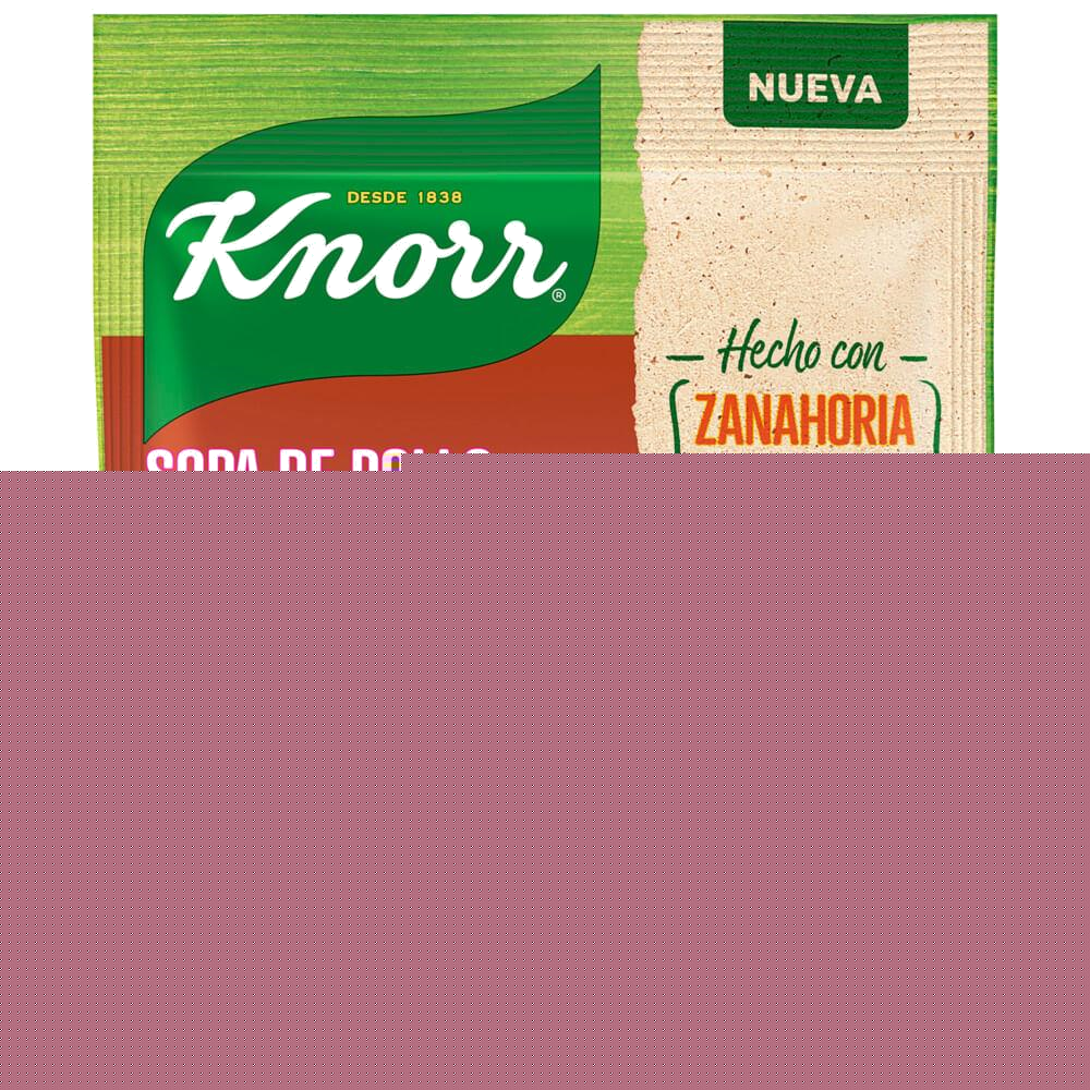SOPA KNORR POLLO CON DEDALITOS INTEGRALES X 80GR