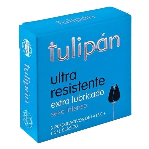 TULIPAN PRESERVATIVOS ULTRA RESISTENTE X3U