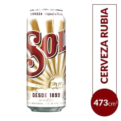 CERVEZA AZTECA SOL LATA X473ML. (6)