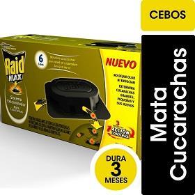 CEBOS RAID MAX MATA CUCARACHAS X 15.6GR