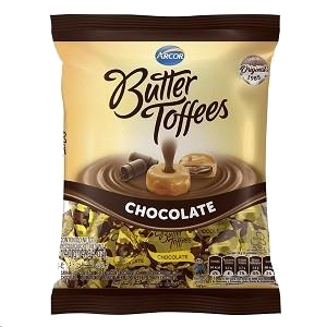 CAR. BUT TOFFEES CHOC X140G