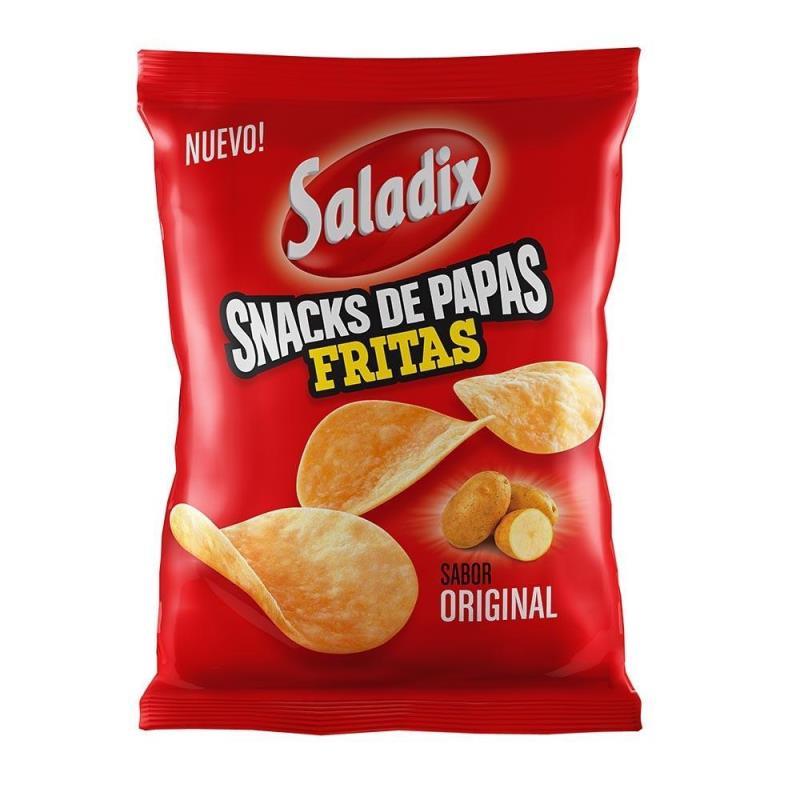 ARCOR SALADIX SNACKS DE PAPAS FRITAS SABOR ORIGINAL X 95 G 