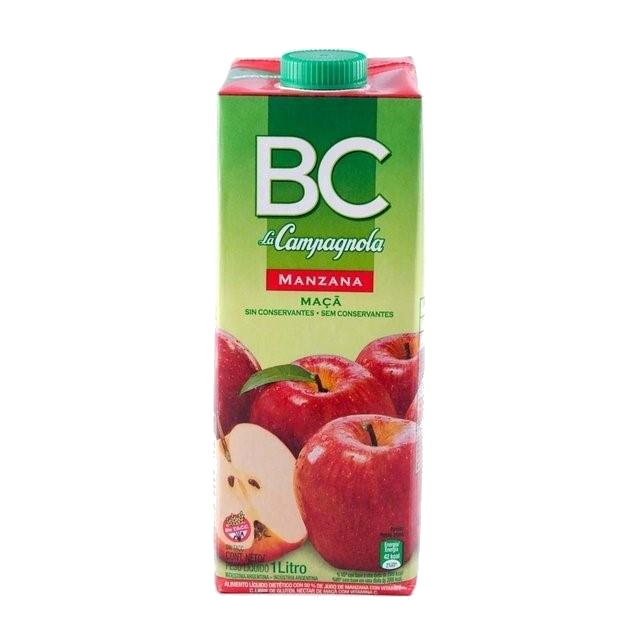 LA CAMPAGNOLA BC JUGO DE MANZANA X 1000 ML