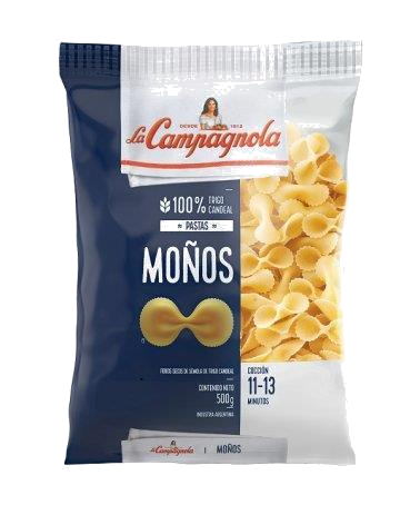 FIDEO MOÑOS LA CAMPAGNOLA 500G.
